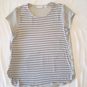 🆕️New York & Co. Gray striped shirt.